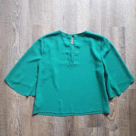 WILFRED | Aritzia Cambrai Cropped Blouse Top | Sz. S - Picture 5 of 6